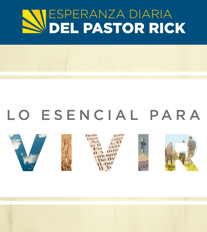 Lo Esencial Para Vivir